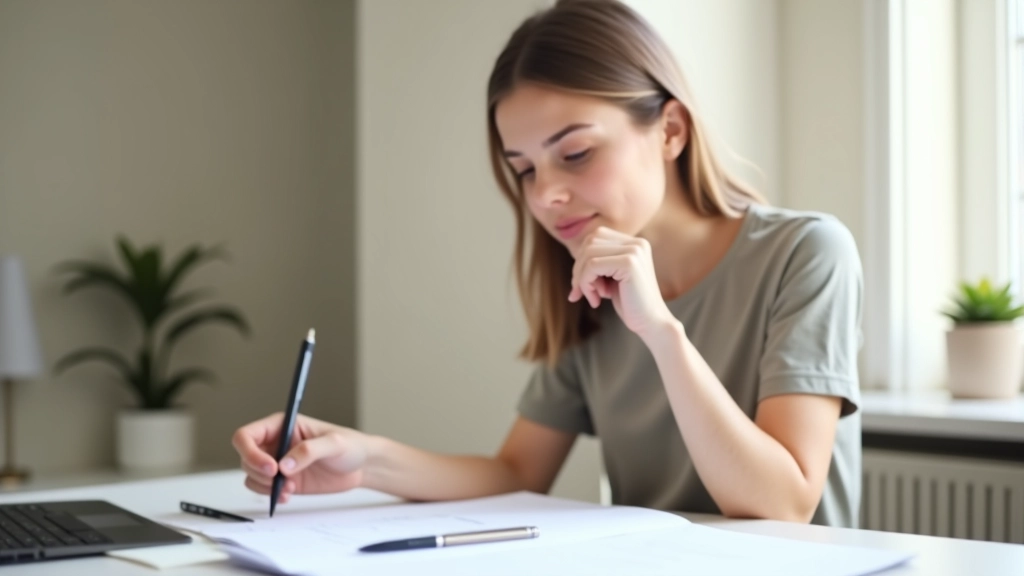 Jeune adulte vérifiant l'éligibilité APL sur un formulaire